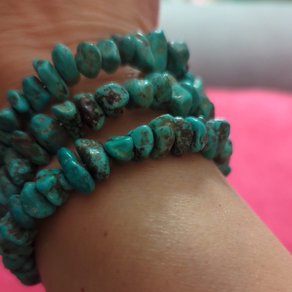 Turquoise Beaded Bracelet